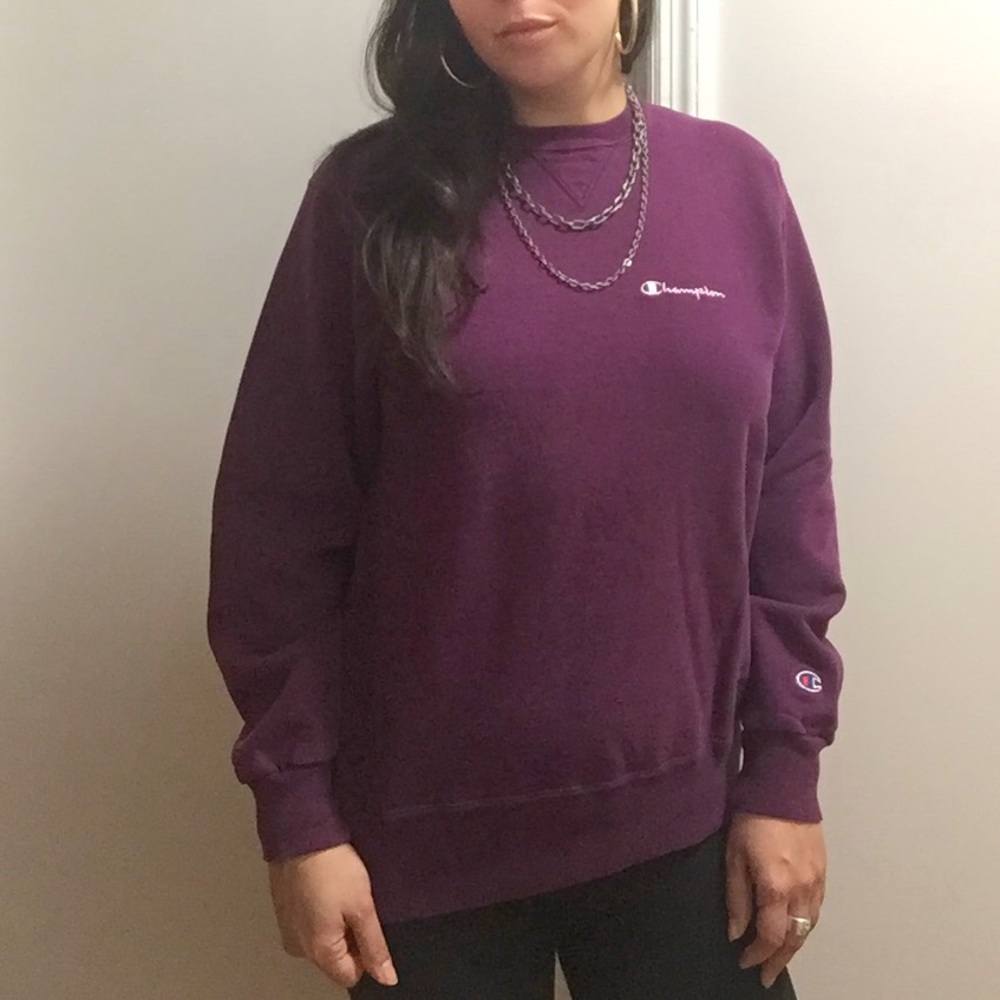 🚫 SOLD 🚫 🍇 Purple Champion Crewneck 🍇